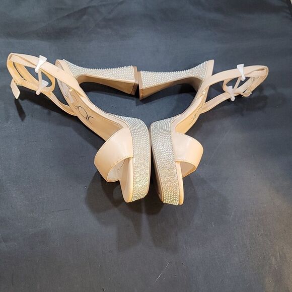 BRAND NEW SUGAR JANET WOMEN'S RHINESTONES SANDALS - Picture 9 of 16